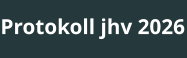 Protokoll jhv 2026
